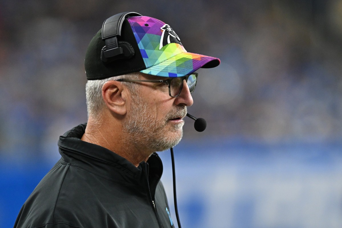 Panthers coach Frank Reich